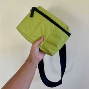 Calpak Luka mini belt bag celery